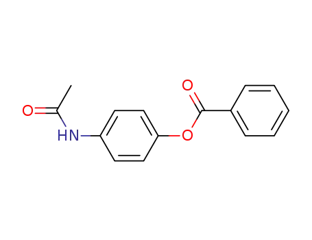 Molecular Structure of 537-52-0 (Benzoic acid 4-(acetylamino)phenyl ester)