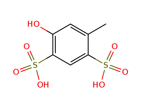 5-hydroxytoluene-2,4-disulphonic acid