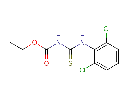 ethyl 3-(2,6-dichlorophenyl)thioureidocarboxylate