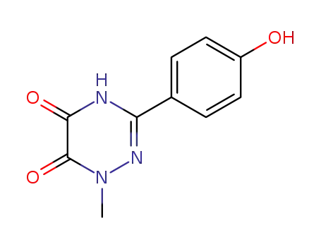 3-(4-hydroxyphenyl)-1-methyl-5,6-dioxo-1,4,5,6-tetrahydro-1,2,4-triazine