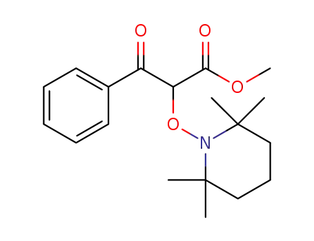 methyl 3-oxo-3-phenyl-2-(2,2,6,6-tetramethylpiperidin-1-yloxy)propanoate
