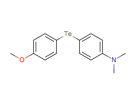 Molecular Structure of 63212-69-1 (Benzenamine, 4-[(4-methoxyphenyl)telluro]-N,N-dimethyl-)