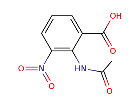 Benzoic acid, 2-(acetylamino)-3-nitro-