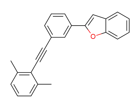 2-(3-((2,6-dimethylphenyl)ethynyl)phenyl)benzofuran