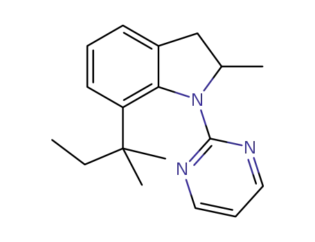 2-methyl-7-(tert-pentyl)-1-(pyrimidin-2-yl)indoline