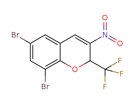 6,8-Dibromo-3-nitro-2-(trifluoromethyl)-2H-chromene