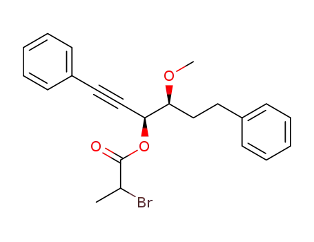 [(1-(1-methoxy-3-phenylpropyl))-3-phenylprop-2-ynyl] 2-bromopropanoate