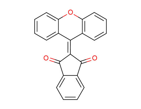 1H-Indene-1,3(2H)-dione, 2-(9H-xanthen-9-ylidene)-