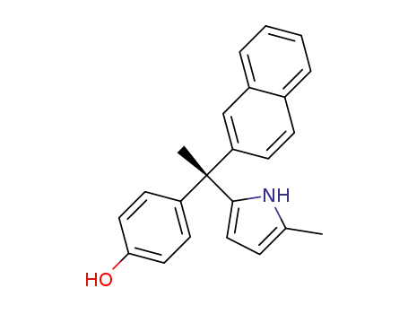 (R)-4-(1-(5-methyl-1H-pyrrol-2-yl)-1-(naphthalen-2-yl)ethyl)phenol