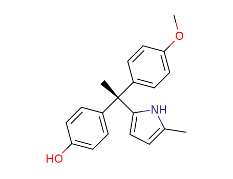 (R)-4-(1-(4-methoxyphenyl)-1-(5-methyl-1H-pyrrol-2-yl)ethyl)phenol