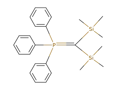 Molecular Structure of 36050-78-9 (Phosphorane, [bis(trimethylsilyl)methylene]triphenyl-)
