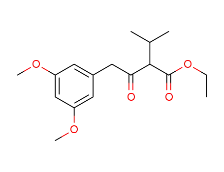 ethyl 4-(3,5-dimethoxyphenyl)-2-isopropyl-3-oxobutyrate