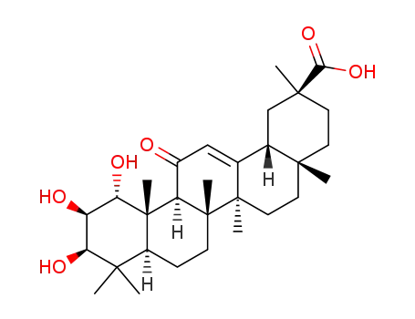 1α,2β,3β-trihydroxy-11-oxo-18β-olean-12-en-30-oic acid
