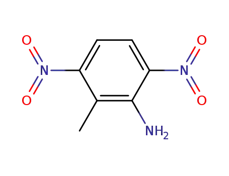 Molecular Structure of 56207-39-7 (3,6-dinitro-o-toluidine)