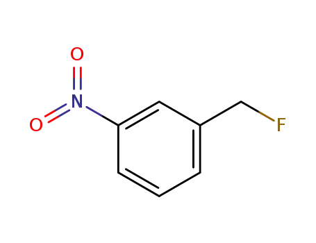 Molecular Structure of 455-94-7 (Benzene, 1-(fluoromethyl)-3-nitro-)
