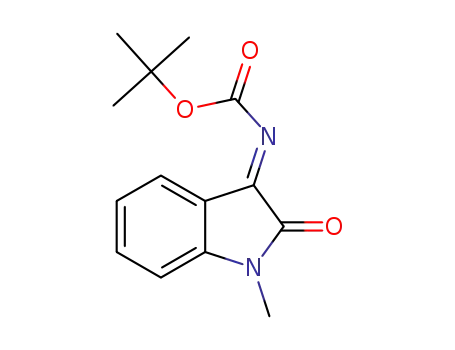(E)-tert-butyl (1-methyl-2-oxoindolin-3-ylidene)carbamate