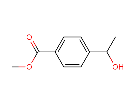 Molecular Structure of 84851-56-9 (METHYL 4-(1-HYDROXYETHYL)BENZOATE)