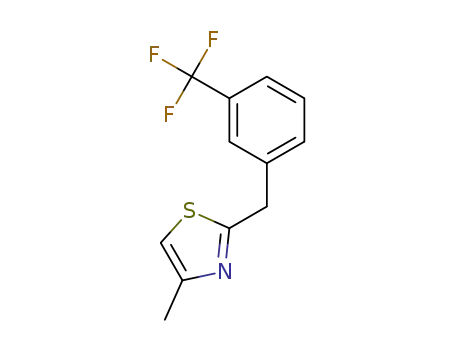 4-methyl-2-(3-(trifluoromethyl)benzyl)-1,3-thiazole