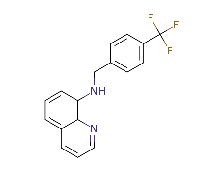 N-(4-(trifluoromethyl)benzyl)quinolin-8-amine