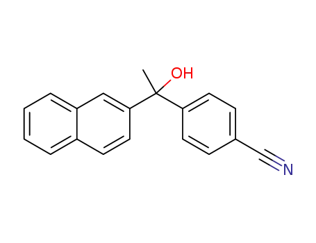 4-(1-hydroxy-1-(naphthalen-2-yl)ethyl)benzonitrile