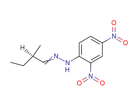 (R)-2-methyl-butyraldehyde-(2,4-dinitro-phenylhydrazone)