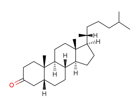 Molecular Structure of 601-53-6 (5BETA-CHOLESTAN-3-ONE)