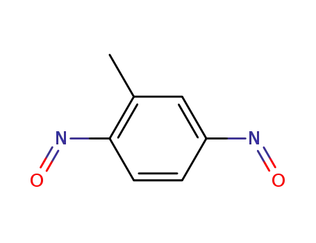 Molecular Structure of 16832-42-1 (Benzene, 2-methyl-1,4-dinitroso-)