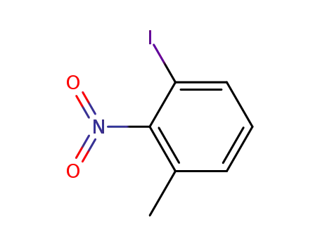 Molecular Structure of 52414-99-0 (1-Iodo-3-Methyl-2-nitrobenzene)