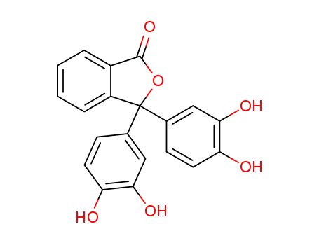 1(3H)-Isobenzofuranone, 3,3-bis(3,4-dihydroxyphenyl)-