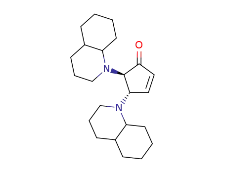 trans-4,5-bis(dihydroquinoline)cyclopent-2-enone