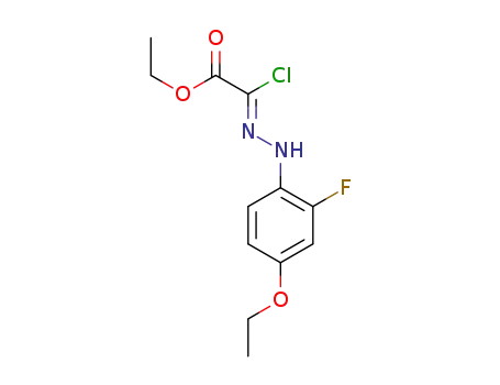 (Z)-ethyl 2-chloro-2-(2-(4-ethoxy-2-fluorophenyl)hydrazono)acetate