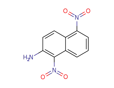 Molecular Structure of 139765-92-7 (2-Naphthalenamine, 1,5-dinitro-)