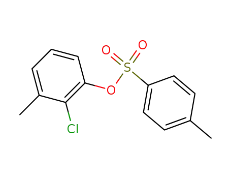 toluene-4-sulfonic acid-(2-chloro-3-methyl-phenyl ester)