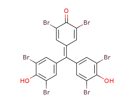 2,6-dibromo-4-(3,5,3',5'-tetrabromo-4,4'-dihydroxy-benzhydrylidene)-cyclohexa-2,5-dienone