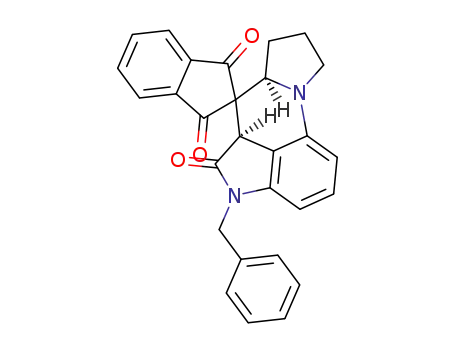 4-benzyl-4,5a,6a,7,8,9-hexahydro-5H-spiro[dipyrrolo[1,2-a:4′,3′,2′-de]quinoline-6,2′-indene]-1′,3′,5-trione