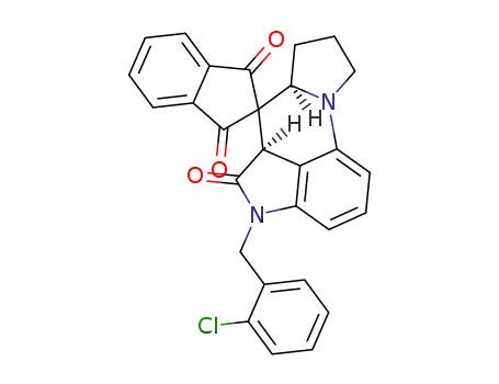 4-(2-chlorobenzyl)-4,5a,6a,7,8,9-hexahydro-5H-spiro[dipyrrolo-[1,2-a:4′,3′,2′-de]quinoline-6,2′-indene]-1′,3′,5-trione