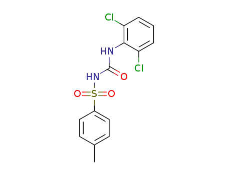 N-(2,6-dichlorophenylcarbamoyl)-4-methylbenzenesulfonamide