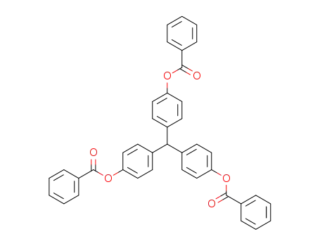 tris-(4-benzoyloxy-phenyl)-methane