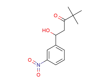 1-hydroxy-4,4-dimethyl-1-(3-nitrophenyl)pentan-3-one