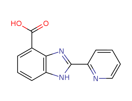 1H-Benzimidazole-7-carboxylic acid, 2-(2-pyridinyl)-