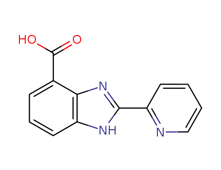 1H-Benzimidazole-7-carboxylic acid, 2-(2-pyridinyl)-