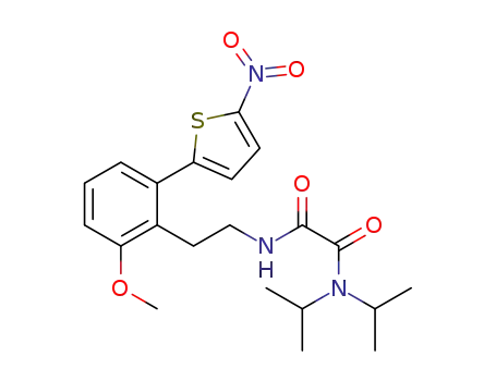 N1,N1-diisopropyl-N2-[2-methoxy-6-(5-nitrothiophen-2-yl)phenethyl]oxalamide