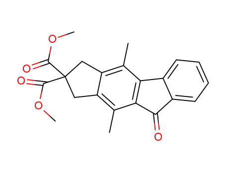 dimethyl 4,10-dimethyl-9-oxo-3,9-dihydrocyclopenta[b]fluorene-2,2(1H)-dicarboxylate
