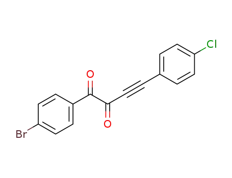 1-(4-bromophenyl)-4-(4-chlorophenyl)but-3-yne-1,2-dione