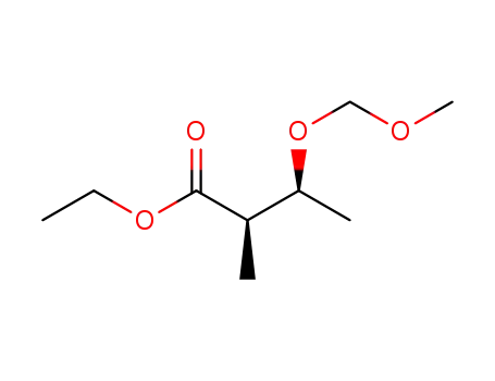 ethyl (2R, 3S)-3-(methoxymethyloxy)-2-methylbutanoate