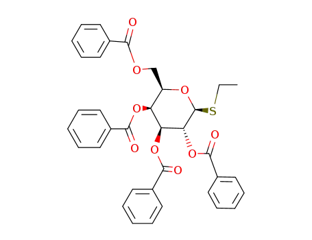 ethyl 2,3,4,6-tetra-O-benzoyl-1-thio-β-D-galactopyranoside