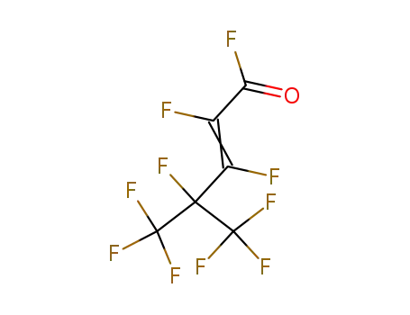 2-Pentenoyl fluoride,2,3,4,5,5,5-hexafluoro-4-(trifluoromethyl)- 88022-48-4