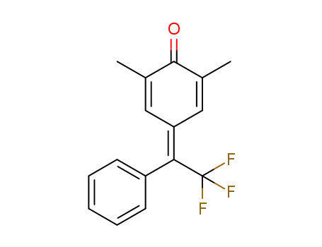 2,6-dimethyl-4-(2,2,2-trifluoro-1-phenylethylidene)cyclohexa-2,5-dienone