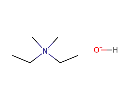 Molecular Structure of 95500-19-9 (Diethyldimethylammonium hydroxide)