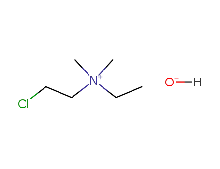 ethyl-(2-chloro-ethyl)-dimethyl-ammonium; hydroxide